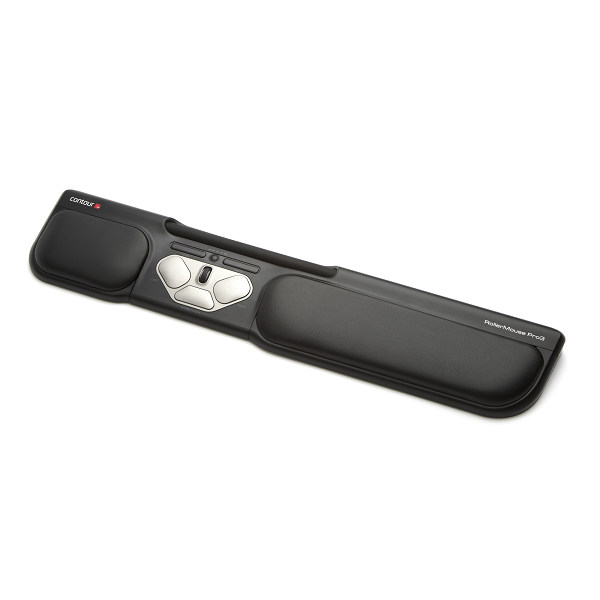 Contour Rollermouse Pro3 Zwart - ergonomische muis