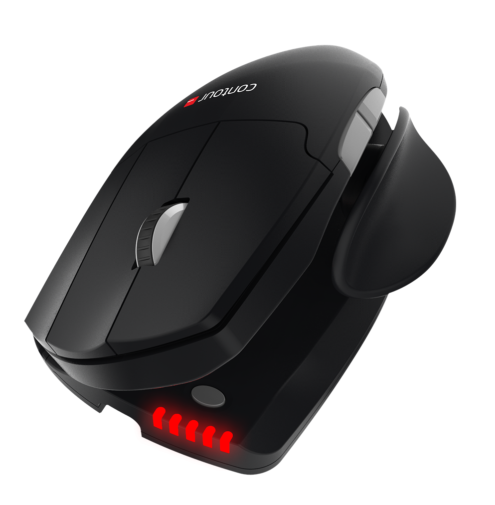 Contour Unimouse Rechthandig Draadloos-0
